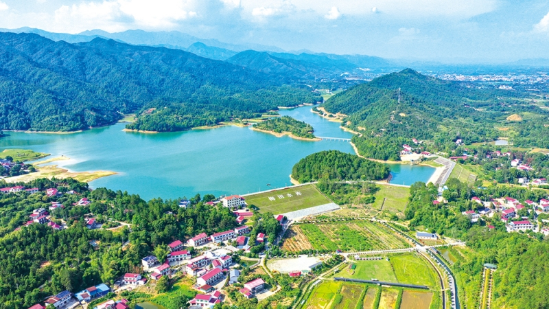 古港镇：山水生金，梅田湖村成“长沙标杆”